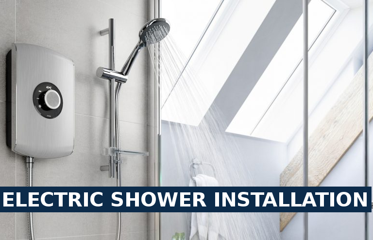 Electric shower installation Barnet